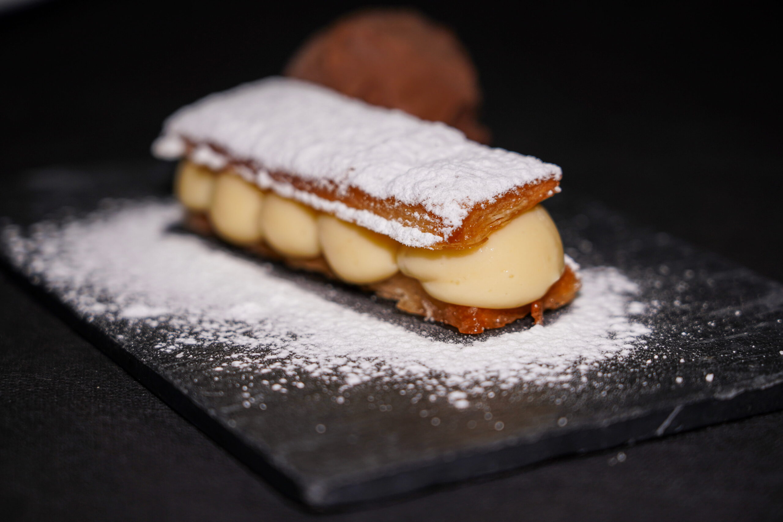 Plato del restaurante de Ferrero Tennis Academy